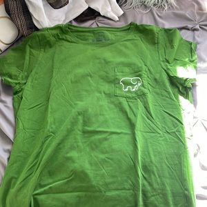 Ivory Ella Moss Green Tee